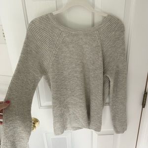 Aerie open back sweater